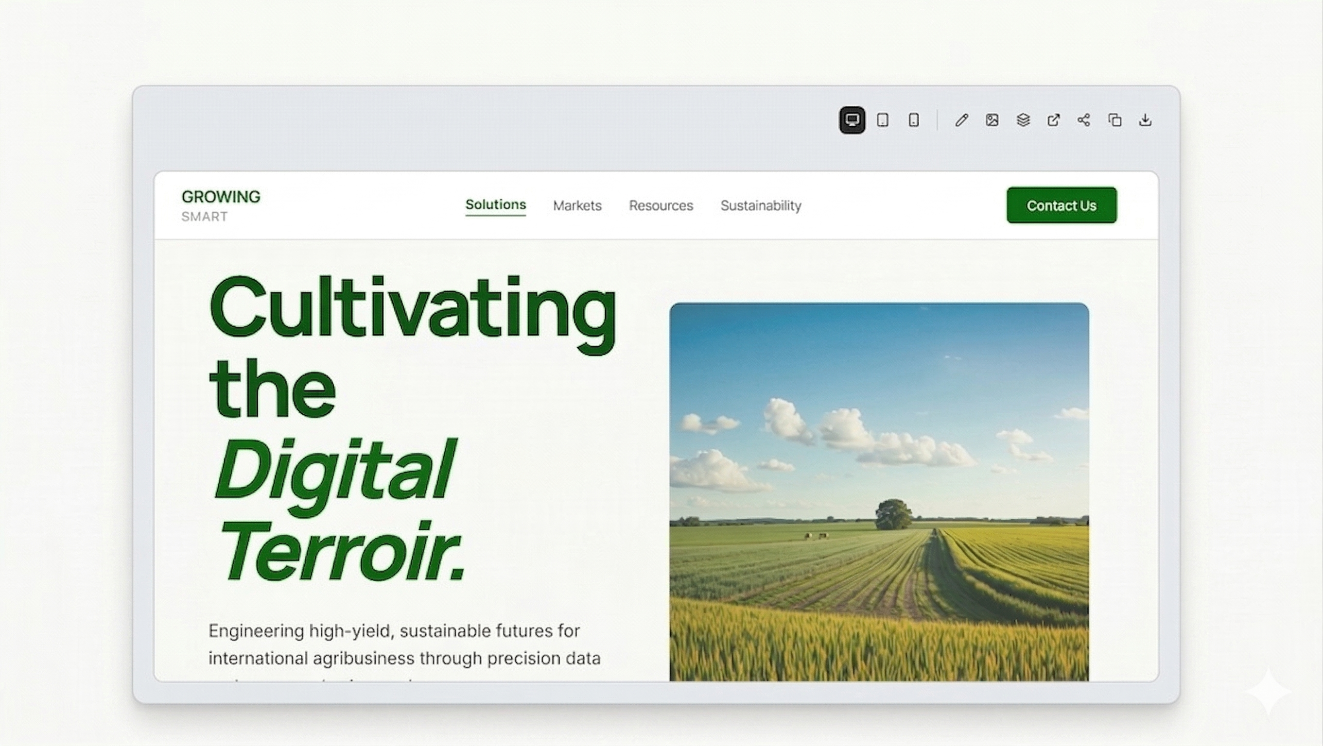 AI Landing Page Builder